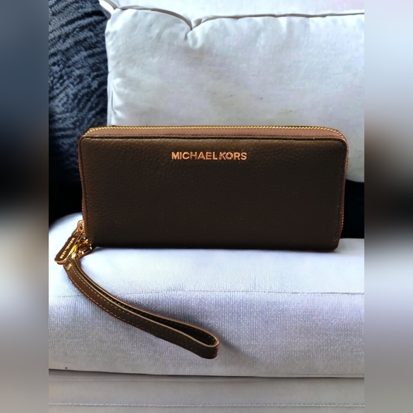 Michael Kors jet set wallet black - Picture 1 of 13